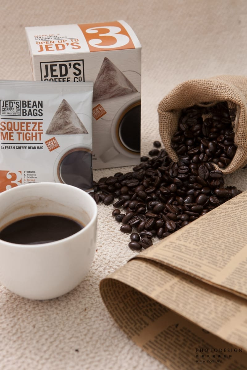 咖啡豆特寫 - 生豆或熟豆的質感微距攝影，專業產品拍攝