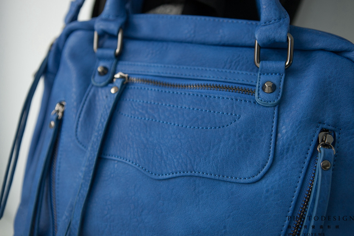 專業商業攝影 - 圓形迷你包的簡約背景棚拍，台中