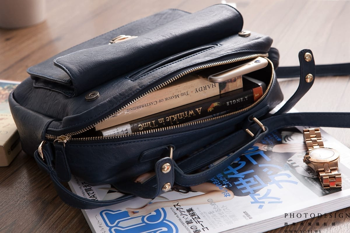 專業女包攝影 - 編織材質肩背包的獨特細節捕捉，網拍