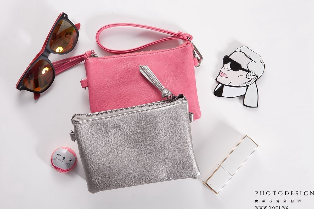 專業女包攝影師 - 編織托特包的提把與縫線工藝特寫