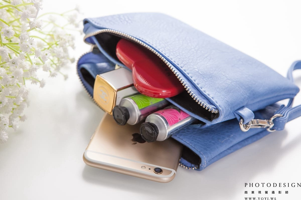 網拍****小包 - 零錢包或鑰匙包的微距****五金扣環特寫