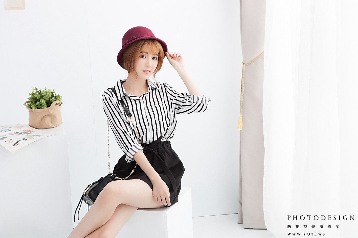 女裝街拍 - 外套搭配針織衫的層次感，高雄女裝網拍