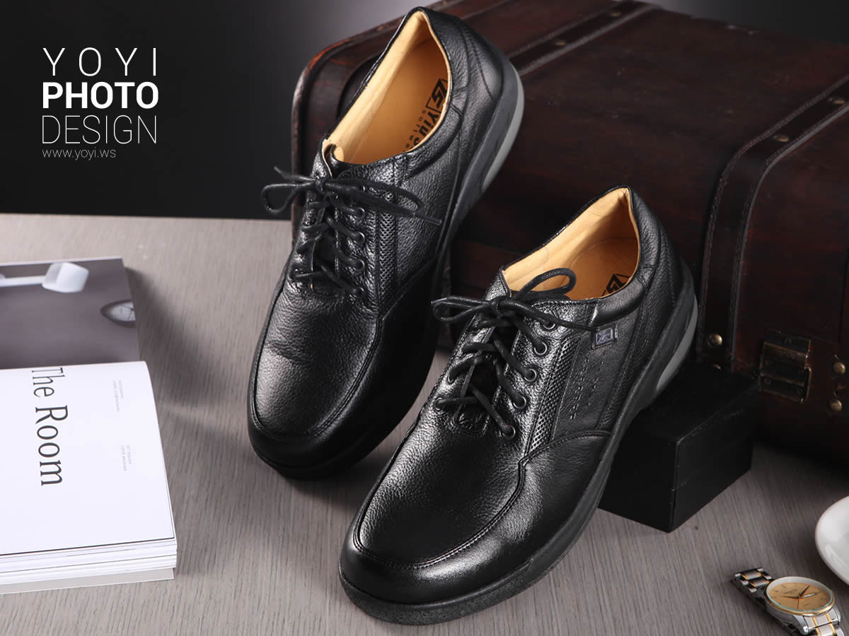 真皮男鞋休閒鞋拍攝 5