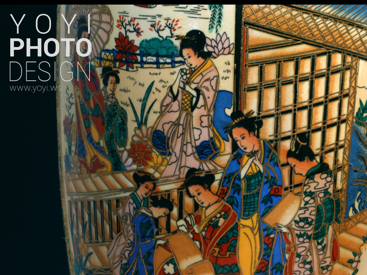 宮庭花瓶藝術品攝影 5