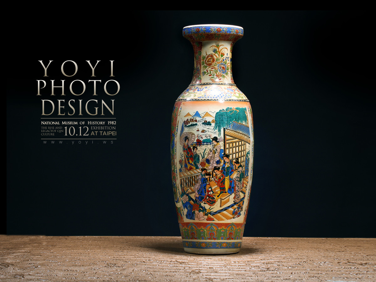 宮庭花瓶藝術品攝影 7