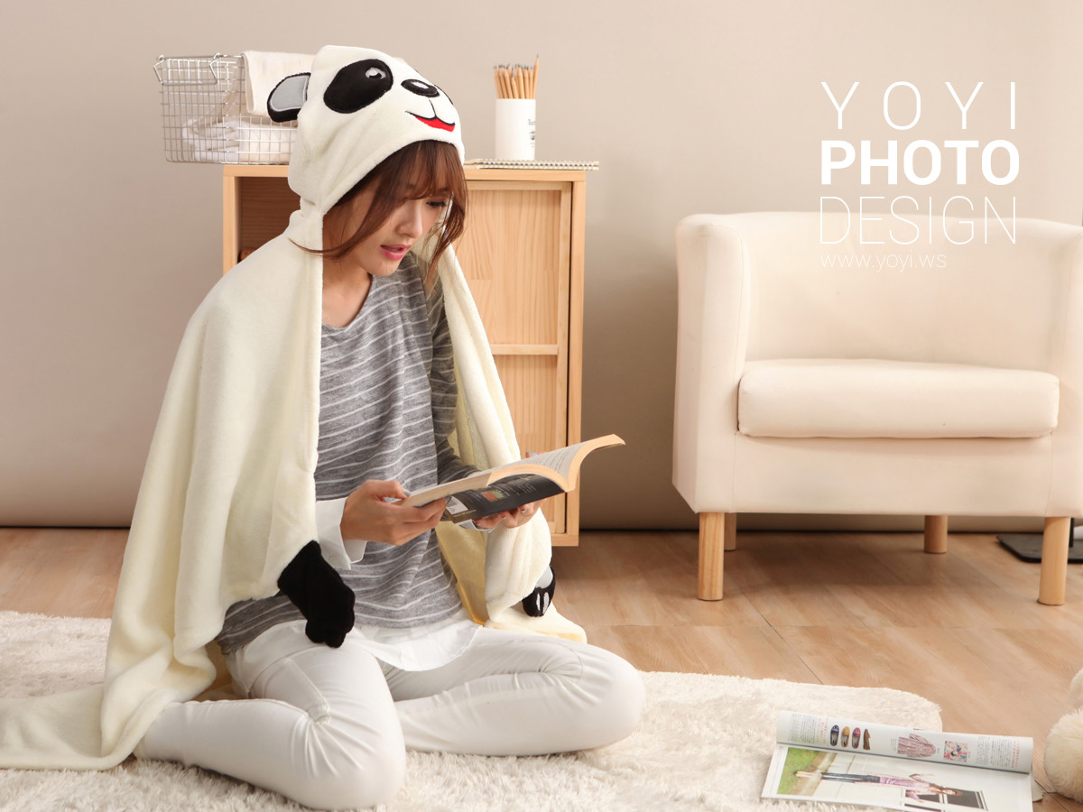 高品質保暖毯折疊擺拍 | 專業商品攝影服務