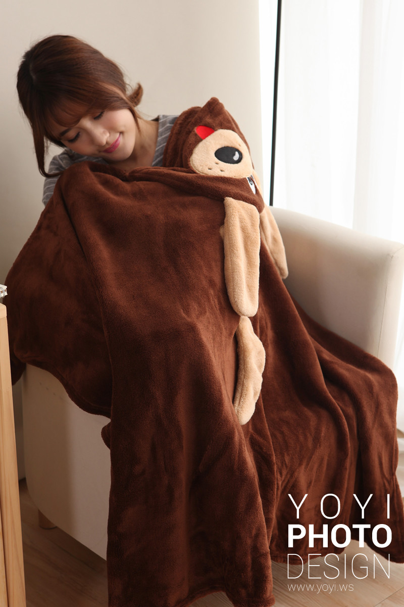 電商專用商品照片 | 聚焦保暖毯纖維紋理細節拍攝