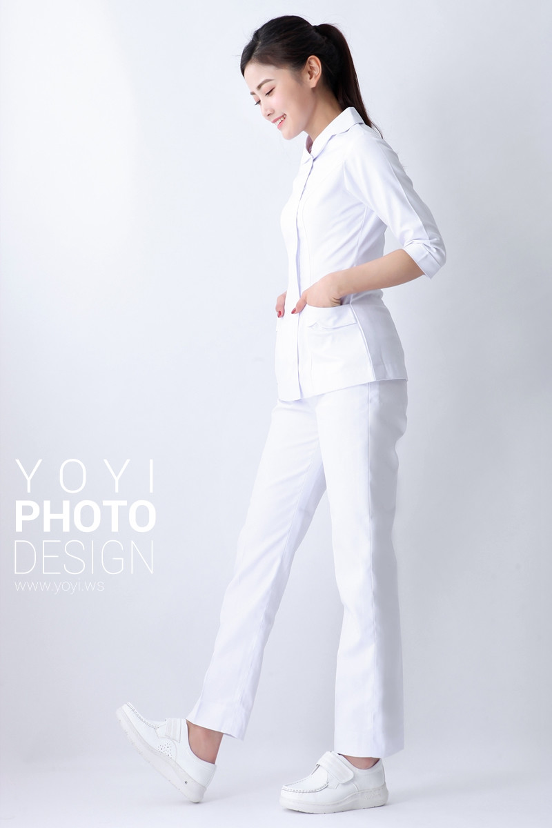人像白底照護士照護士服攝影 21