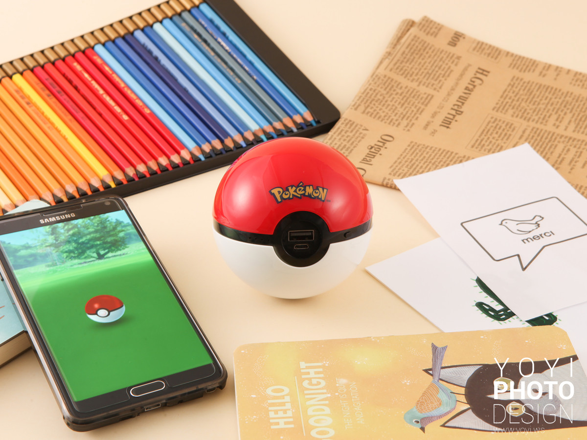 神奇寶貝行動電源攝影 5