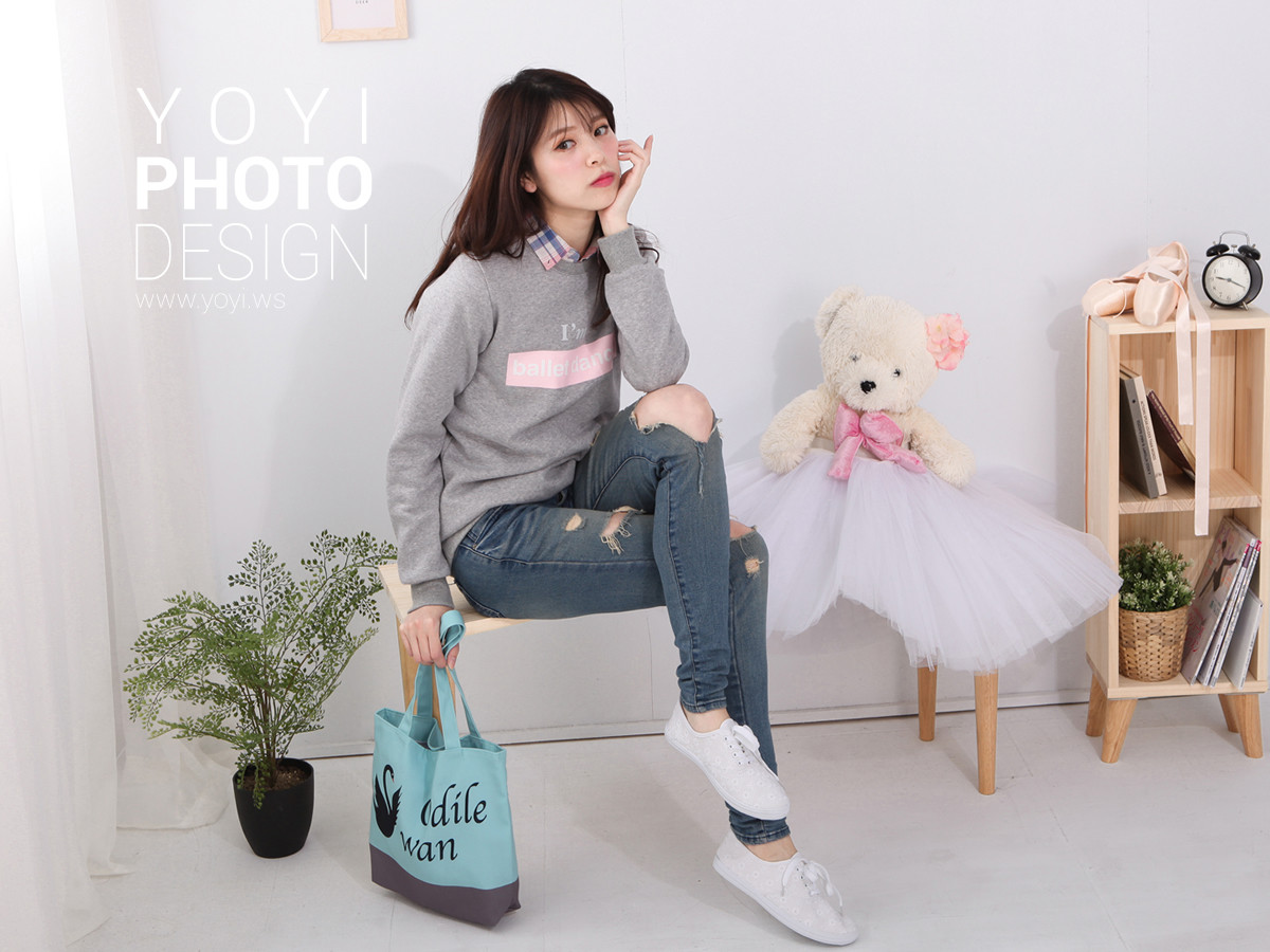 休閒活潑風女裝攝影 1