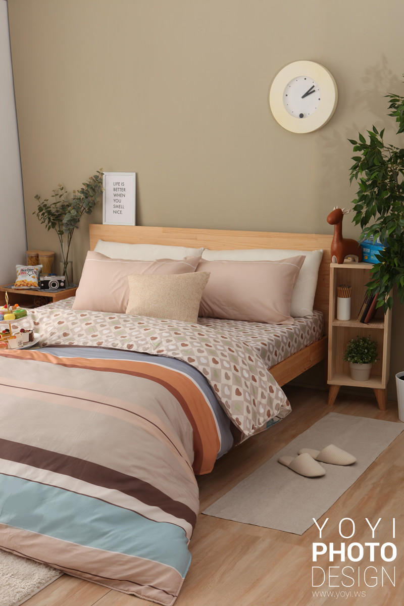 北歐居家風格寢具攝影 5