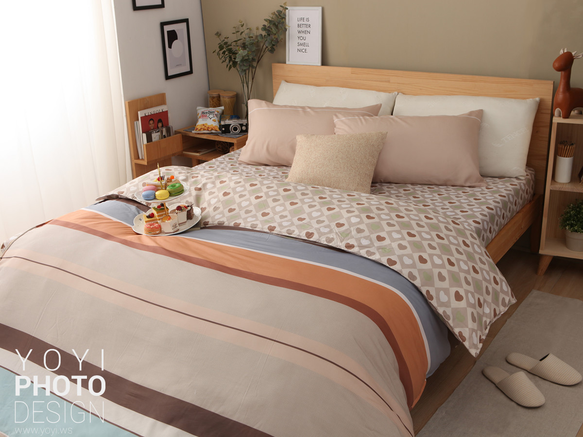 北歐居家風格寢具攝影 9