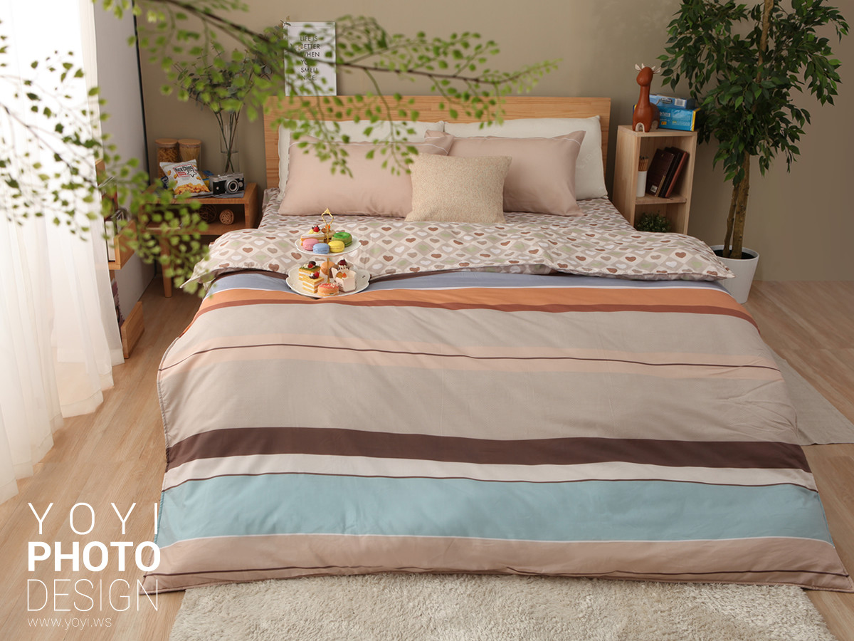 北歐居家風格寢具攝影 17