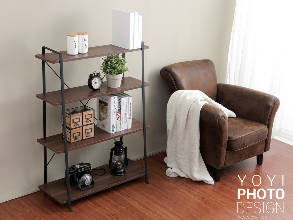 實木家具吧台桌椅置物架攝影 9