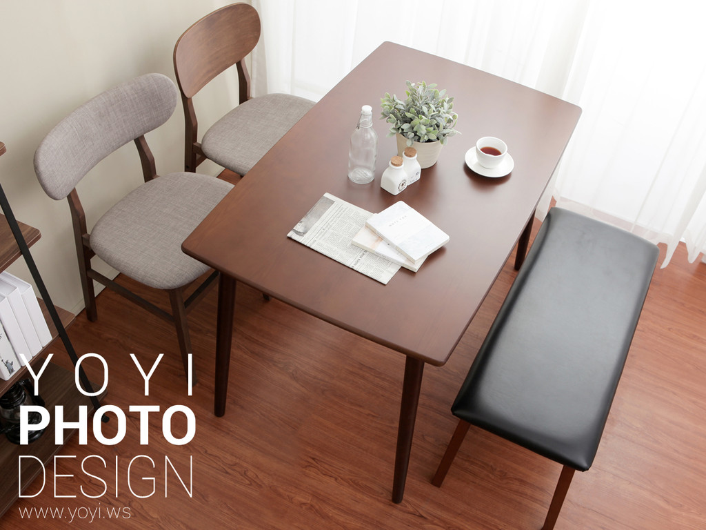 實木家具吧台桌椅置物架攝影 41