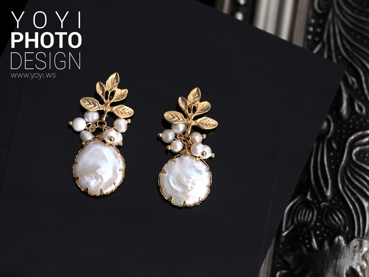 飾品商品攝影｜歐美時尚風項鍊飾品模特兒實戴攝影 9