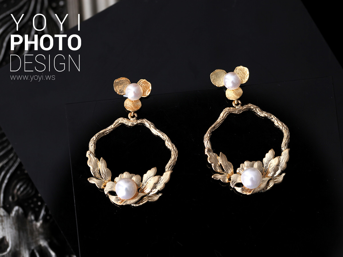 飾品商品攝影｜歐美時尚風項鍊飾品模特兒實戴攝影 13