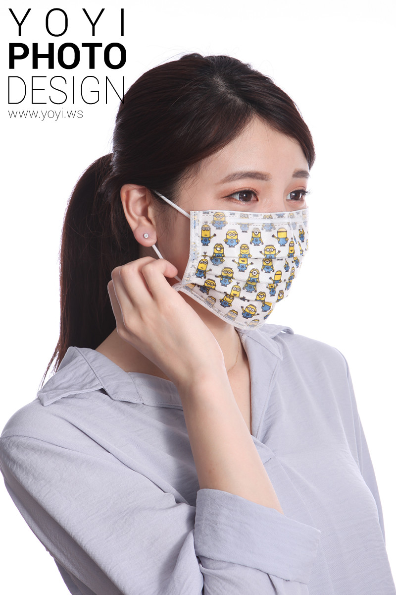 居家商品口罩攝影 1