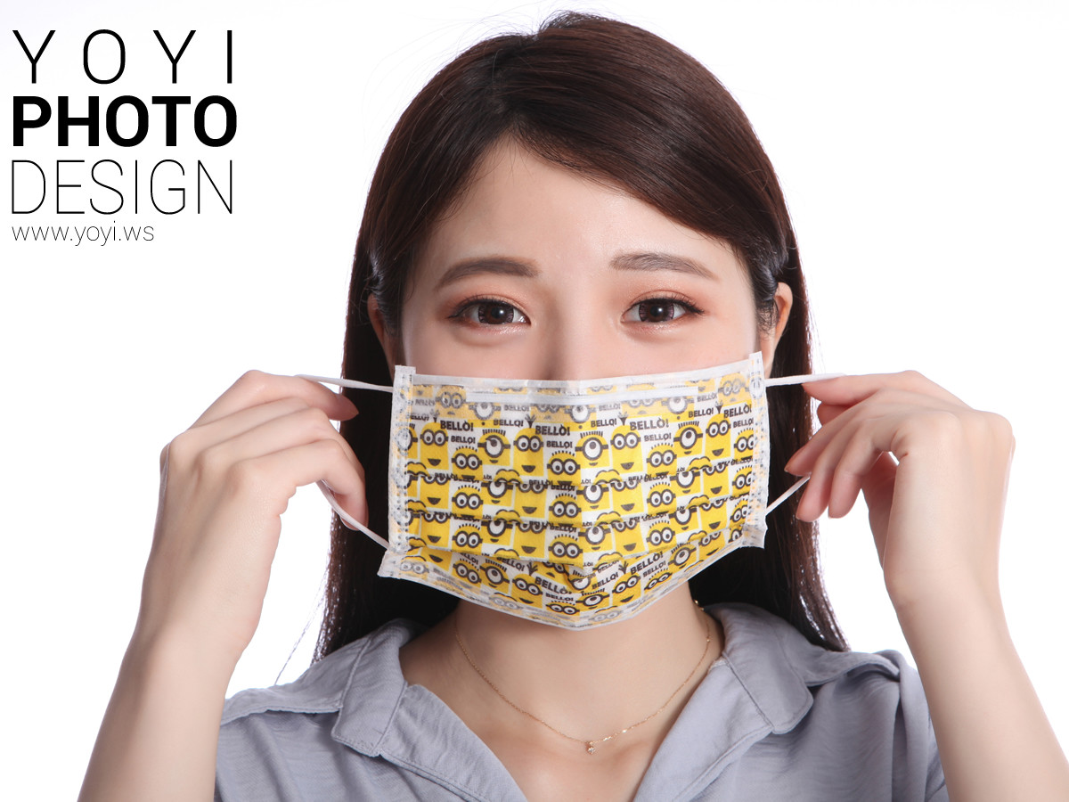 居家商品口罩攝影 9