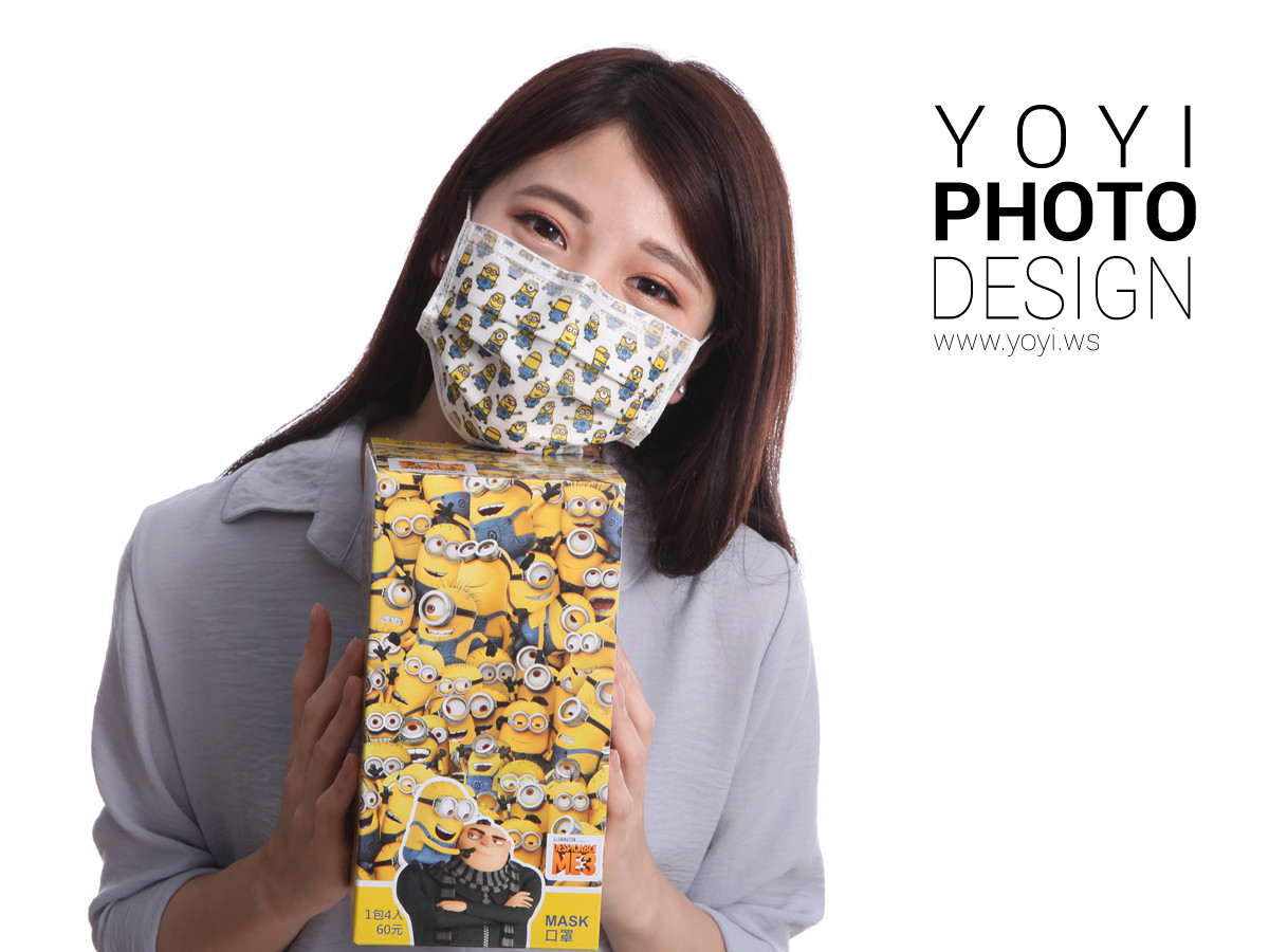 居家商品口罩攝影 17