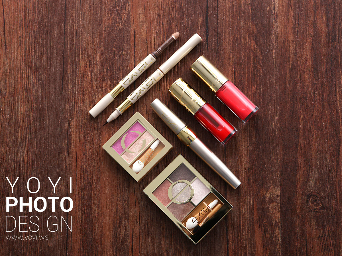 美妝攝影與保養品拍攝 - 彩妝質地與時丹軒手工皂實例 | 優奕數位 182 眼影盤與唇釉彩妝攝影,色彩還原與平面擺拍構圖