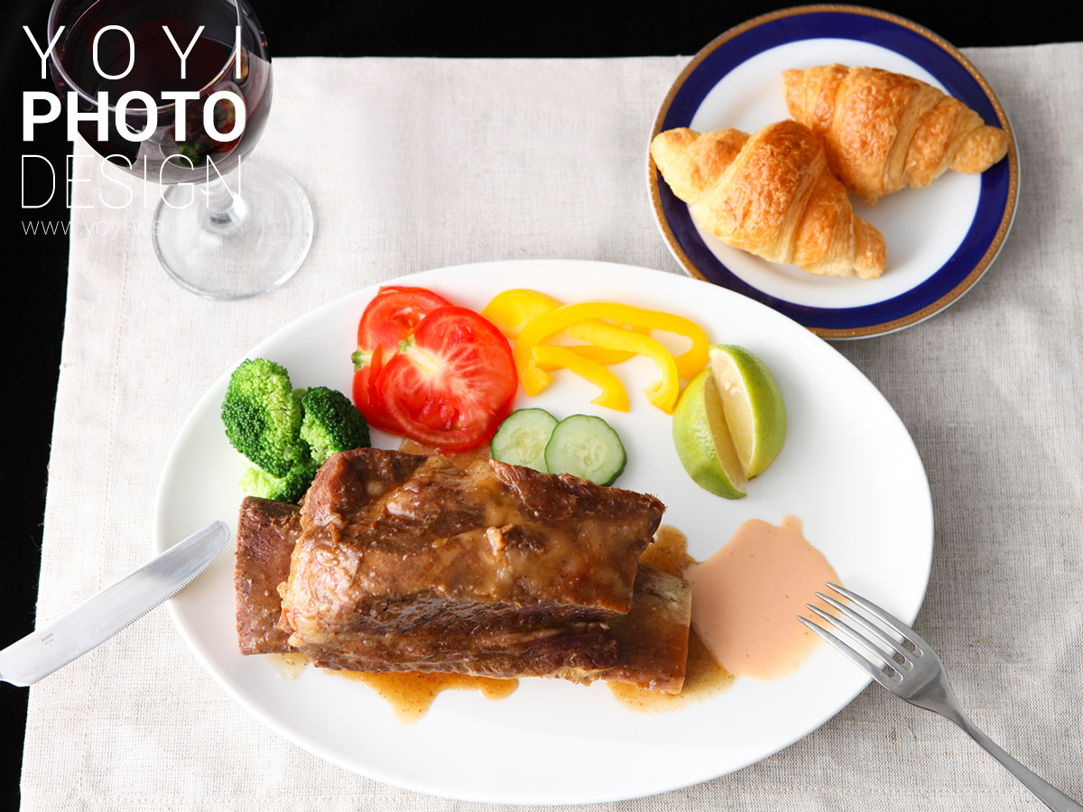 真空包食品攝影台塑牛排攝影 5