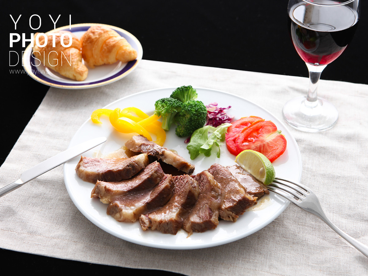 真空包食品攝影台塑牛排攝影 17