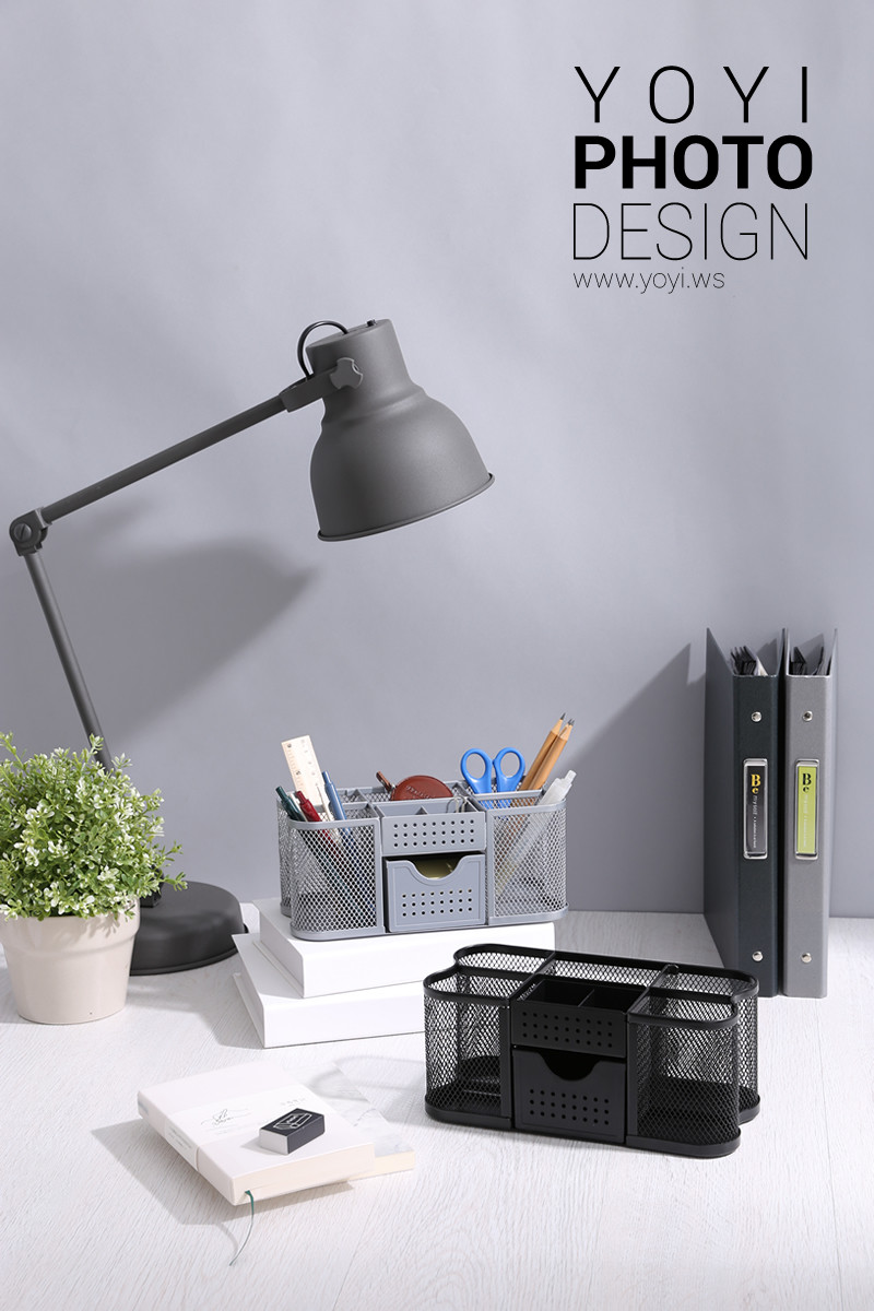 高質感置物架商業攝影作品，居家用品形象視覺優化與專業修色。