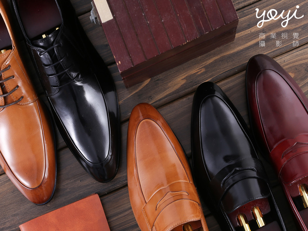 阿瑪迪斯男女真皮鞋攝影 3