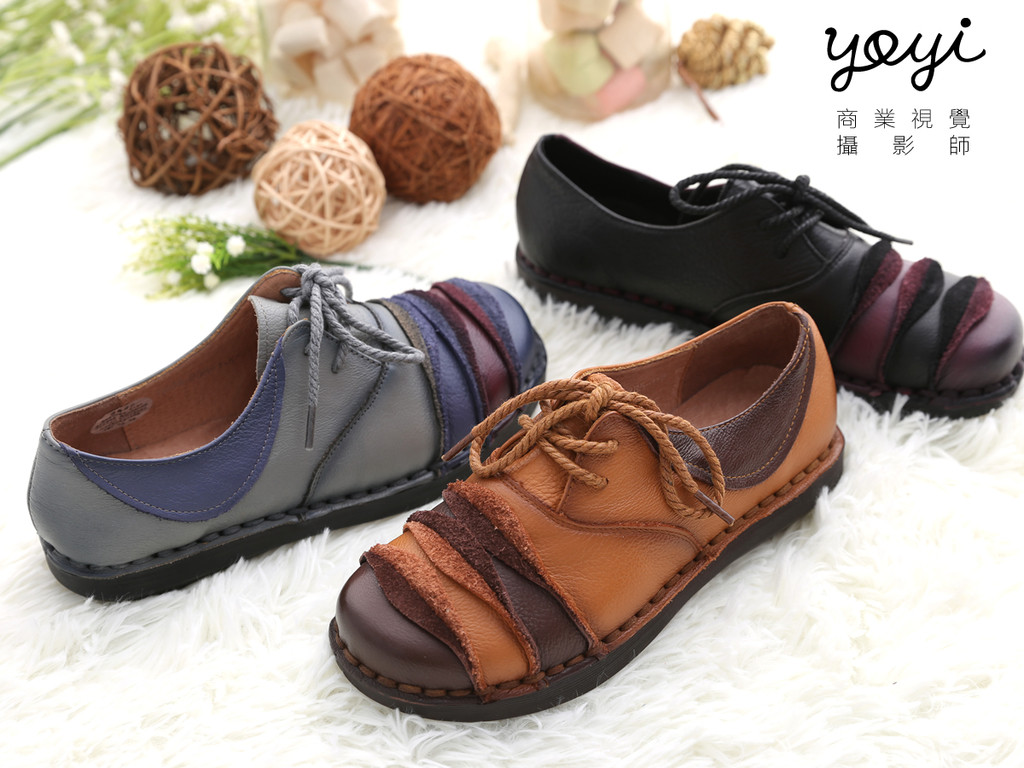 阿瑪迪斯男女真皮鞋攝影 39