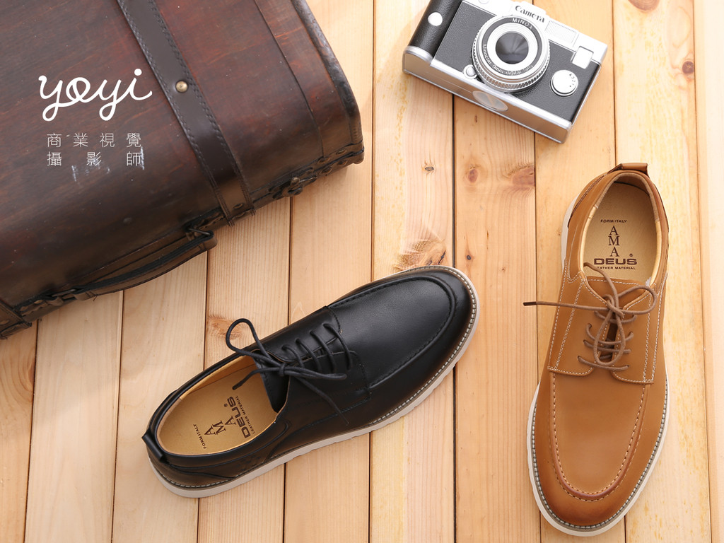 阿瑪迪斯男女真皮鞋攝影 45