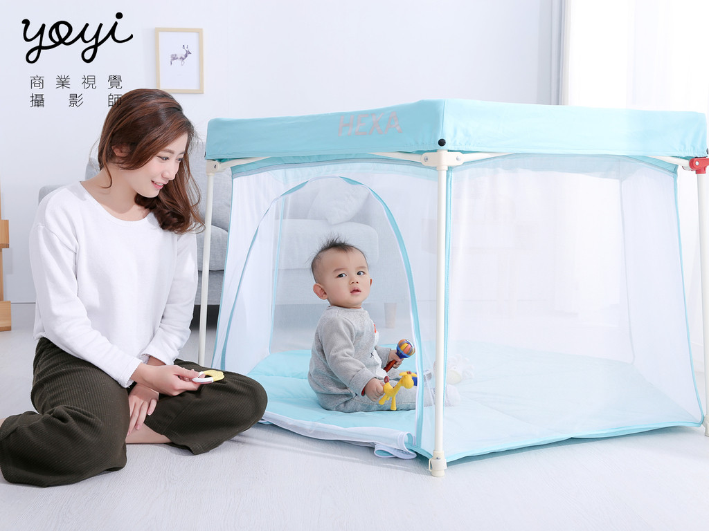 宜格立兒童圍籬情境照攝影 1