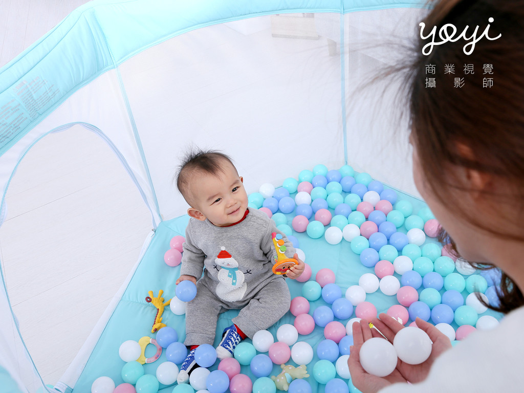 宜格立兒童圍籬情境照攝影 7