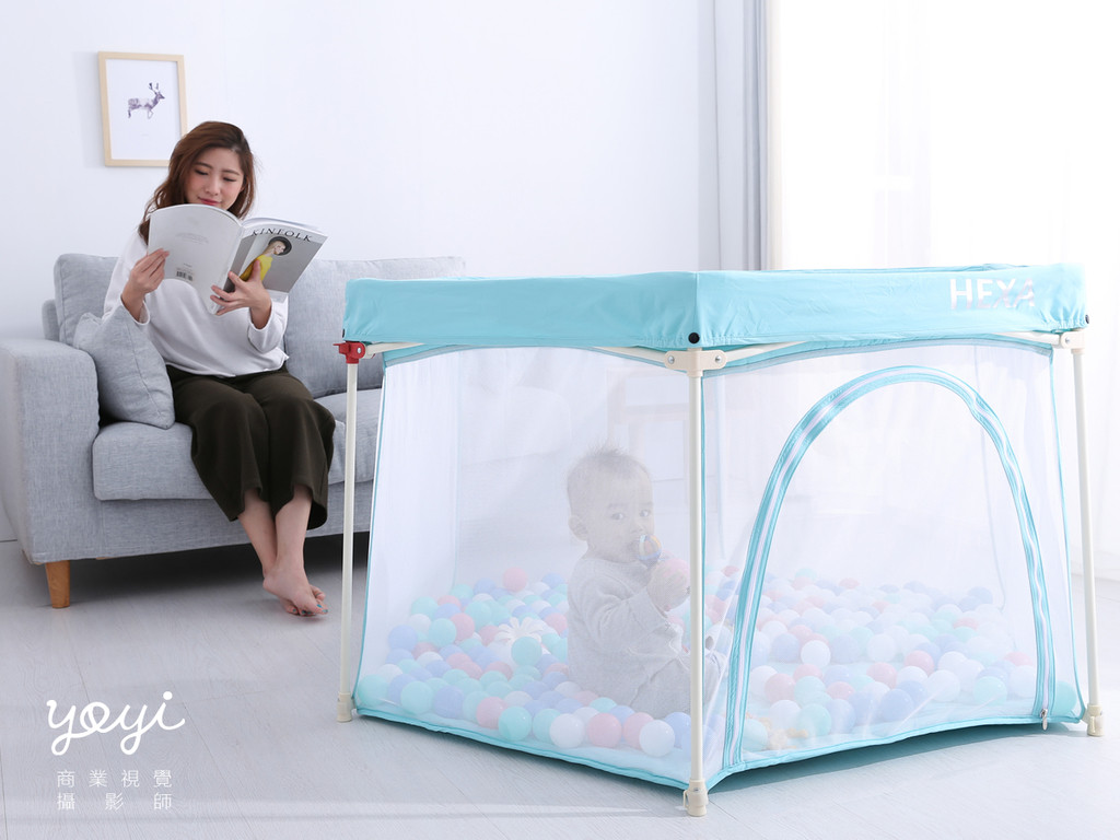 宜格立兒童圍籬情境照攝影 9