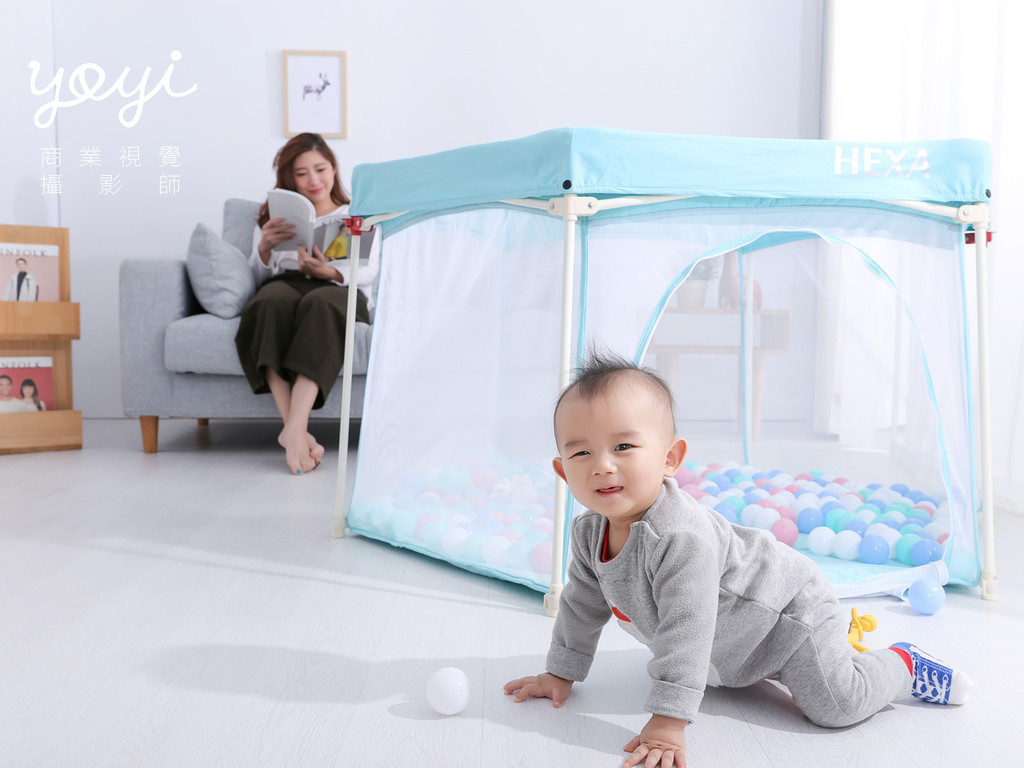 宜格立兒童圍籬情境照攝影 11