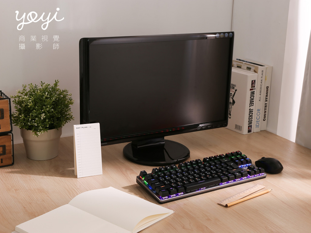 炫光有線電競鍵盤攝影 11