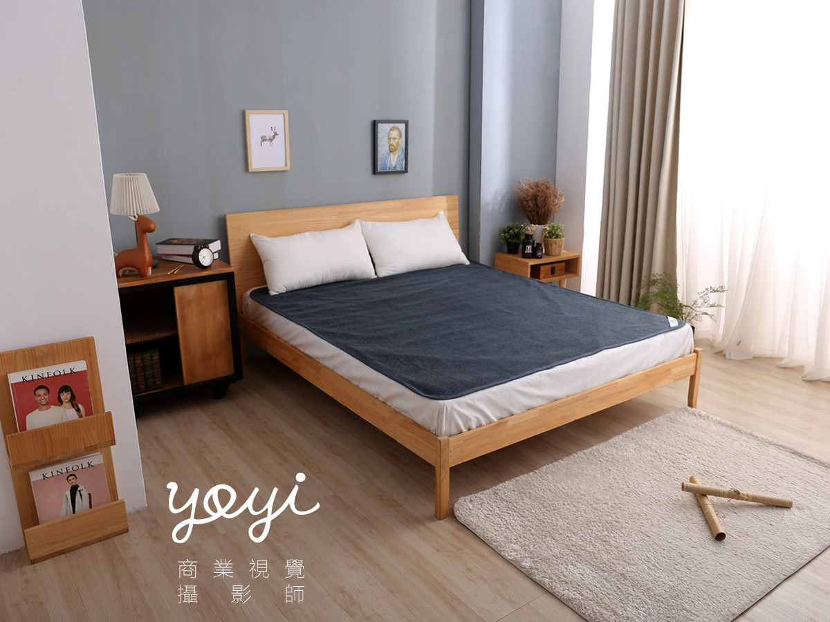 北狐中單遠紅外線毯寢具攝影 29