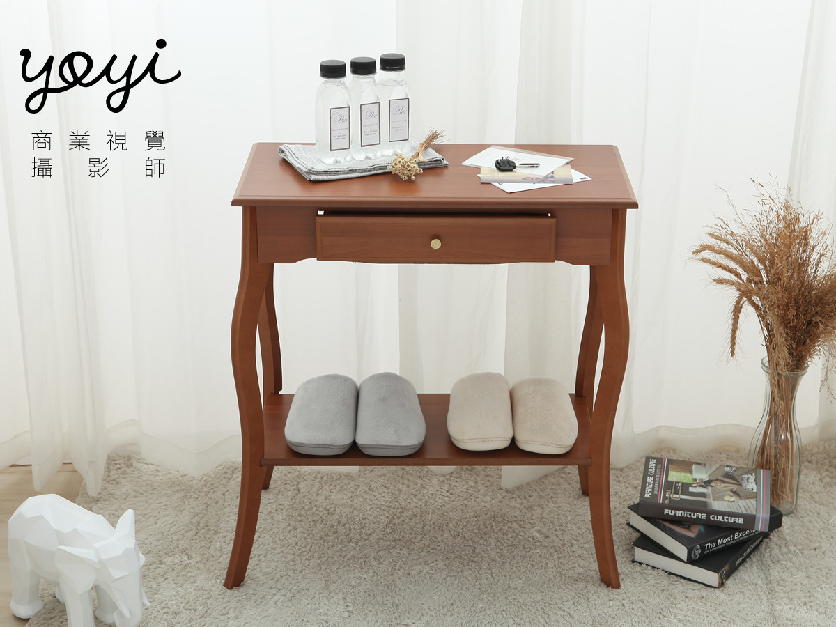 梳妝台木質衣架玄關桌攝影 35