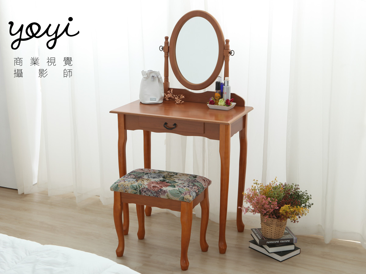 梳妝台木質衣架玄關桌攝影 37