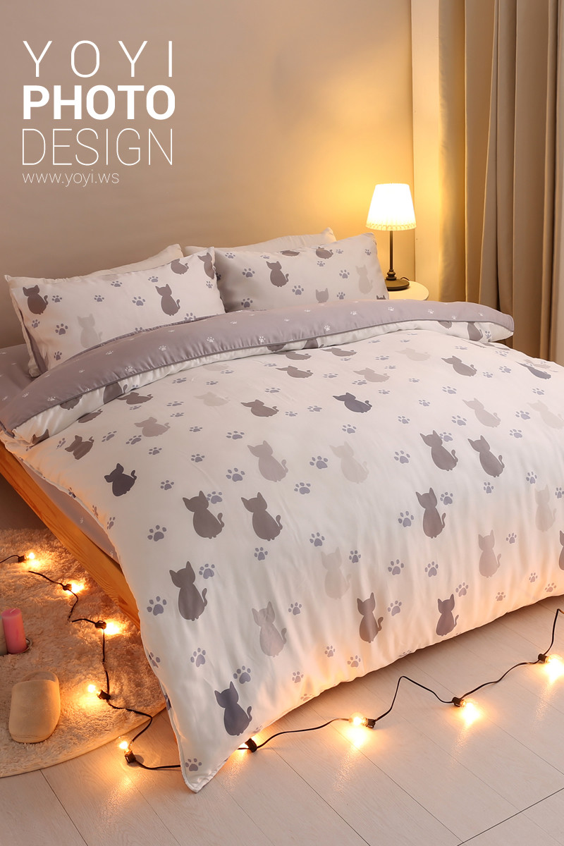 愛莉絲寢具攝影夜晚氛圍 5