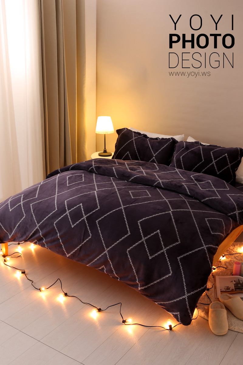 愛莉絲寢具攝影夜晚氛圍 13