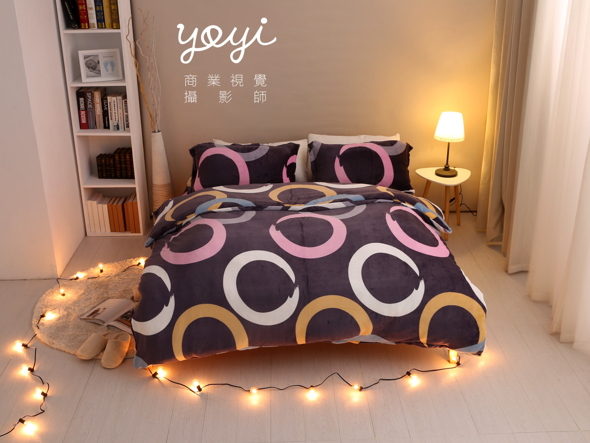 愛莉絲寢具攝影夜晚氛圍 15