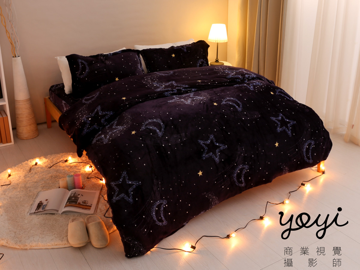 愛莉絲寢具攝影夜晚氛圍 17
