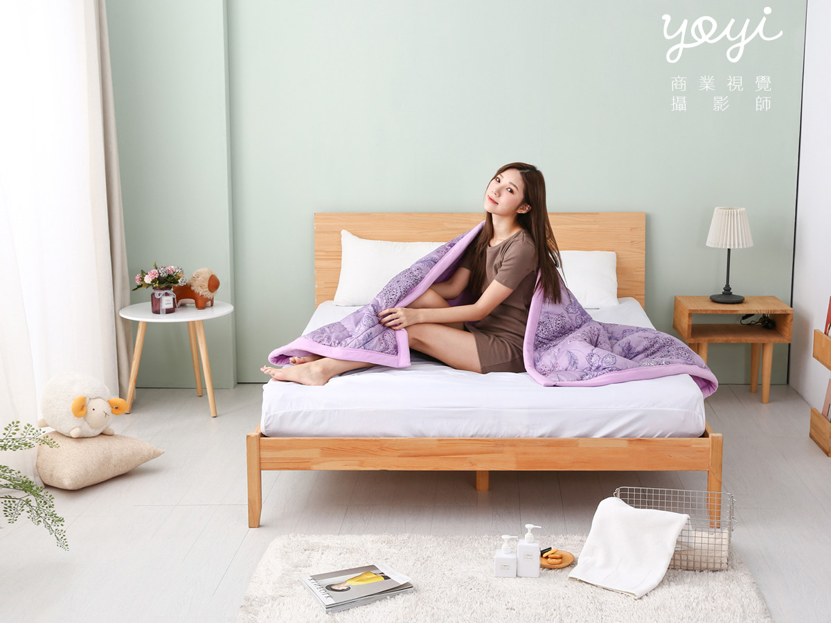 寢具商品攝影｜遠紅外線機能寢具與居家舒壓生活形象攝影 23