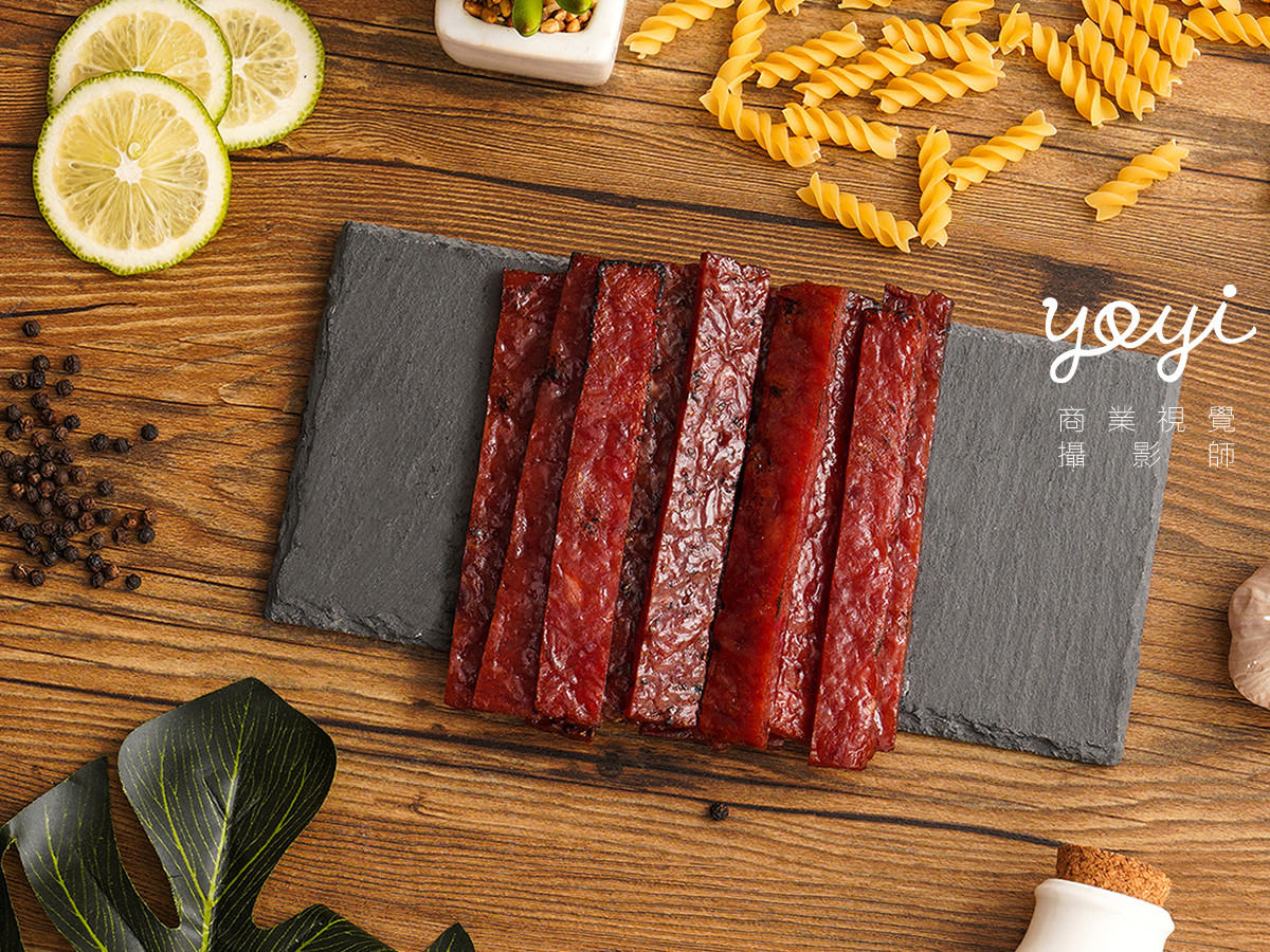 美食商品攝影｜胡同肉乾系列、傳統零食與精緻餐飲風格攝影 7