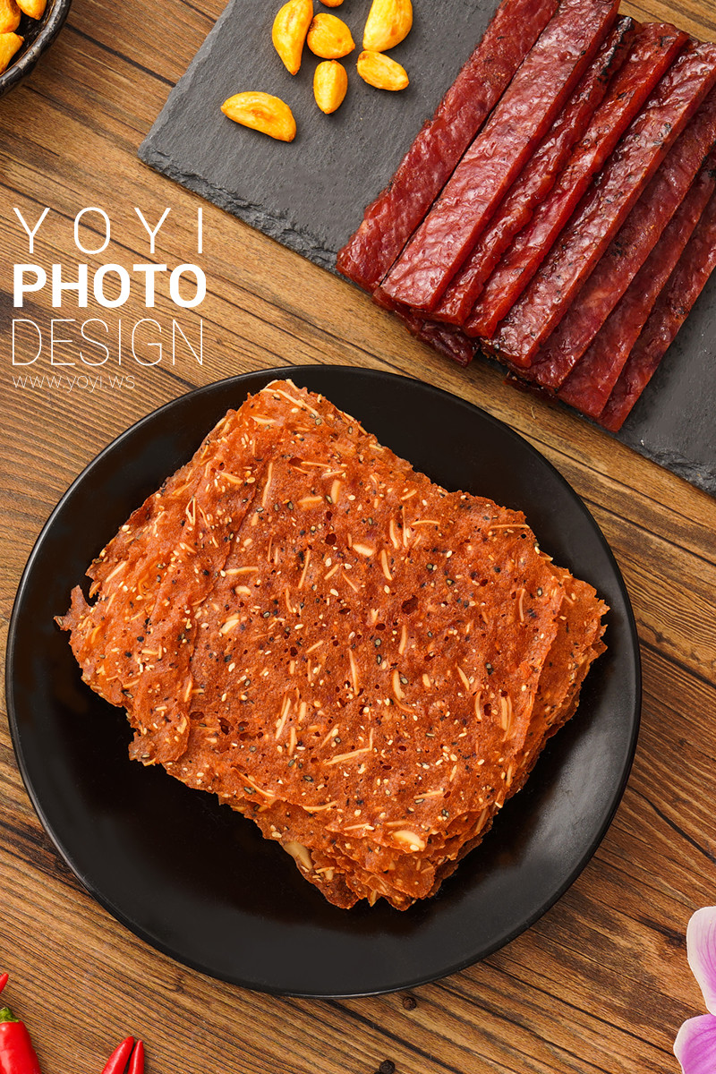 美食商品攝影｜胡同肉乾系列、傳統零食與精緻餐飲風格攝影 13