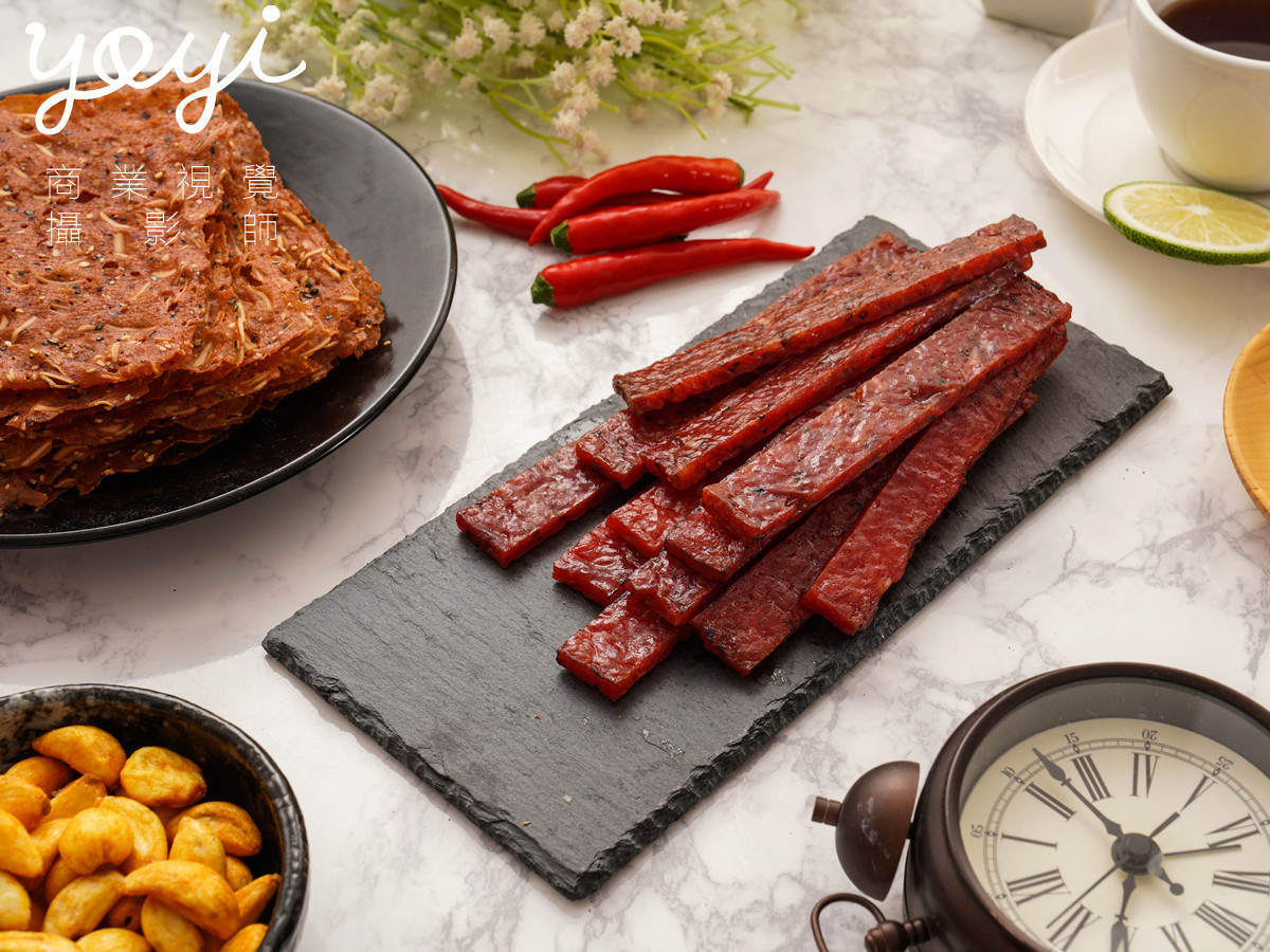 美食商品攝影｜胡同肉乾系列、傳統零食與精緻餐飲風格攝影 15