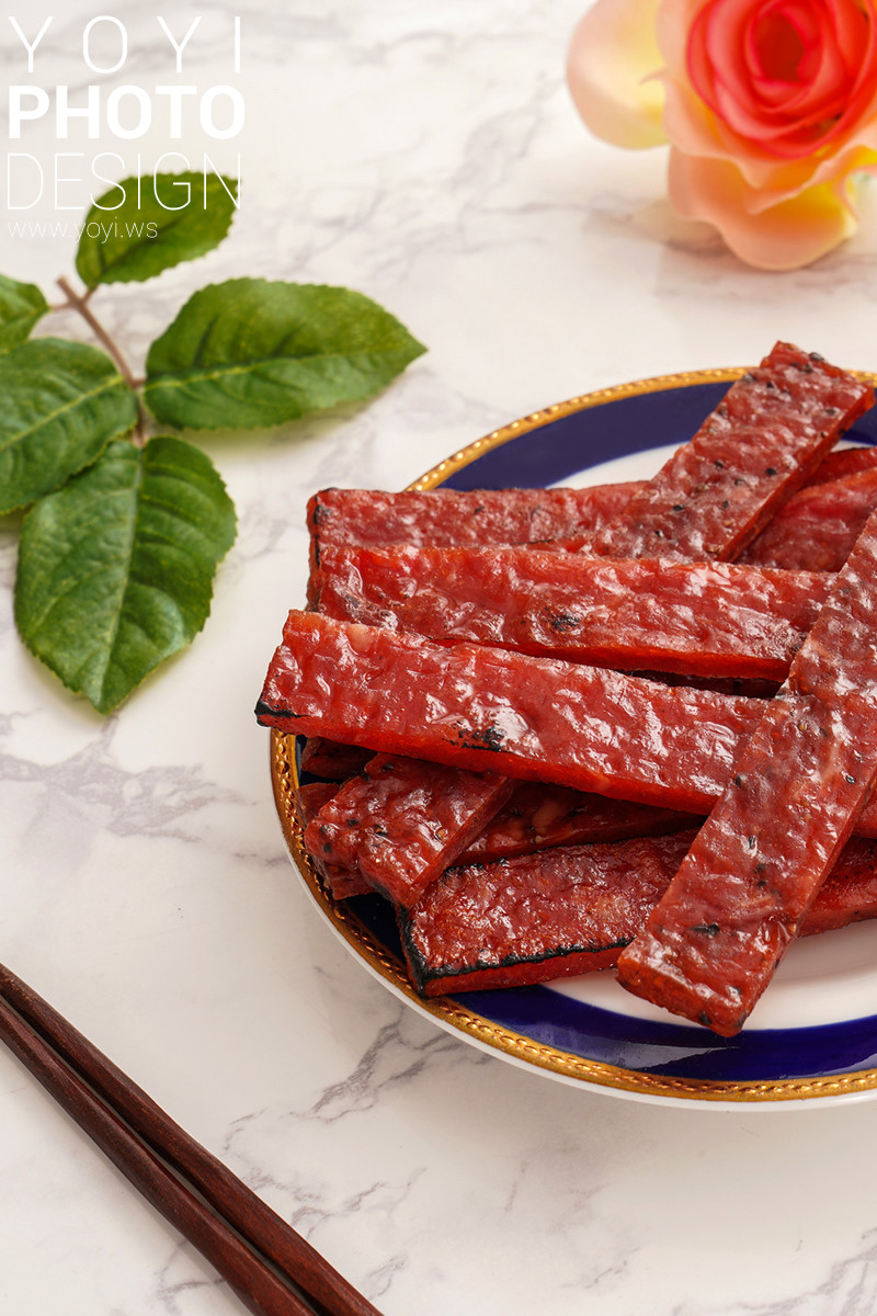 美食商品攝影｜胡同肉乾系列、傳統零食與精緻餐飲風格攝影 21