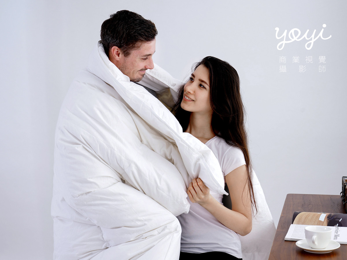 寢具商品攝影｜高品質純白羽絨被、床包組與極簡居家風格攝影 33