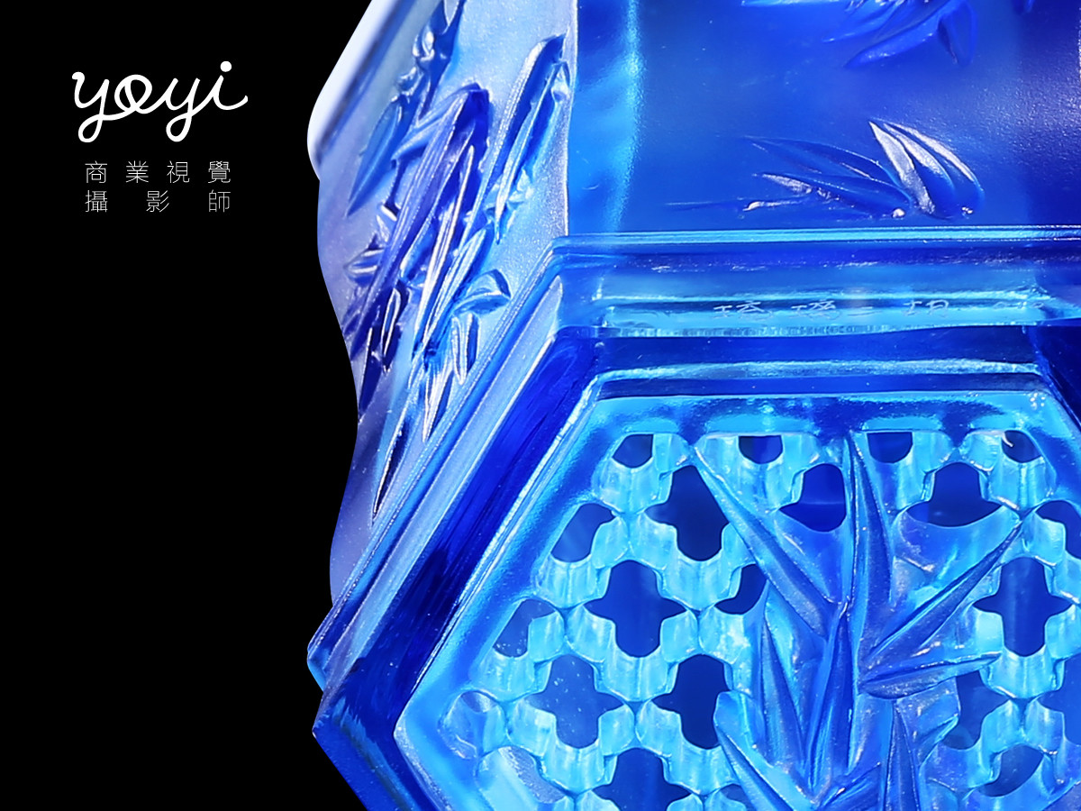 藝術品攝影｜精品琉璃工藝、玻璃雕塑與透亮光影美學視覺攝影 17